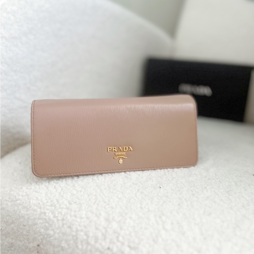 Prada Cammeo Saffiano wallet